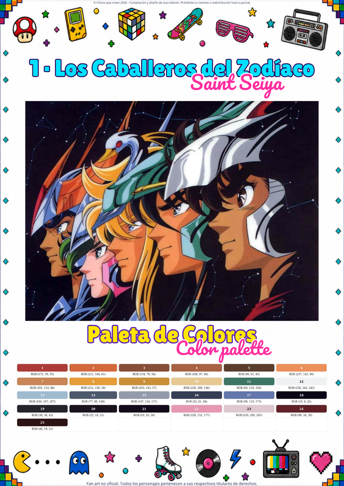 Página interior de Pintá tu Niñez